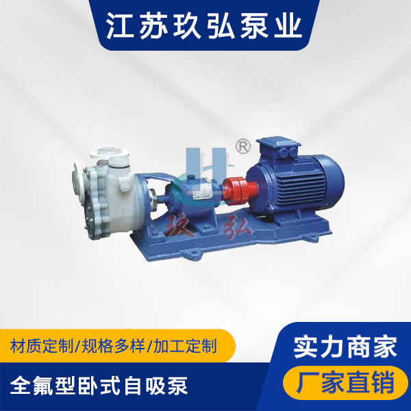 FZB全氟型（xíng）臥式自（zì）吸（xī）泵(圖1)
