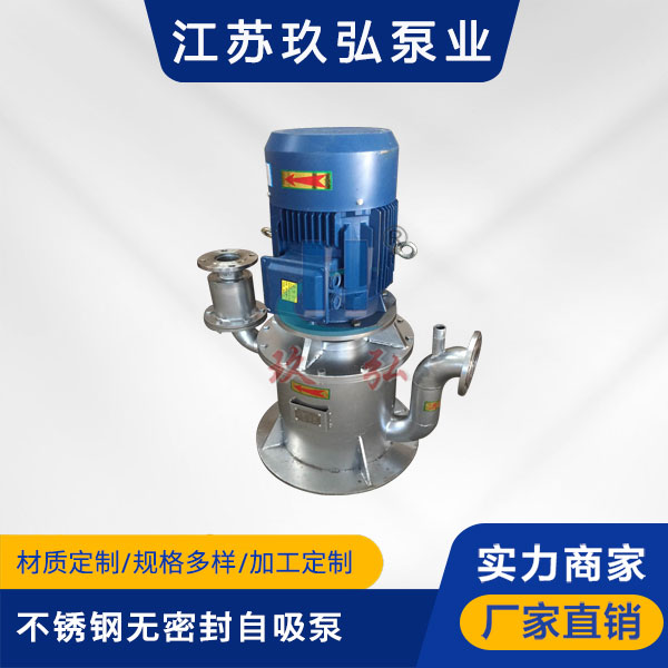 WFB不鏽鋼無密封自吸泵(圖1)