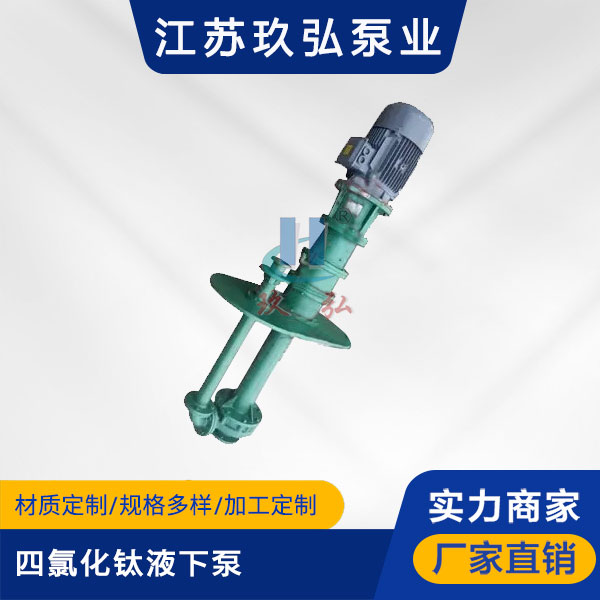 HYT四氯化鈦液下泵(機械密封)(圖1) HYT四氯化鈦液(yè)下(xià)泵(機械(xiè)密封)(圖1)