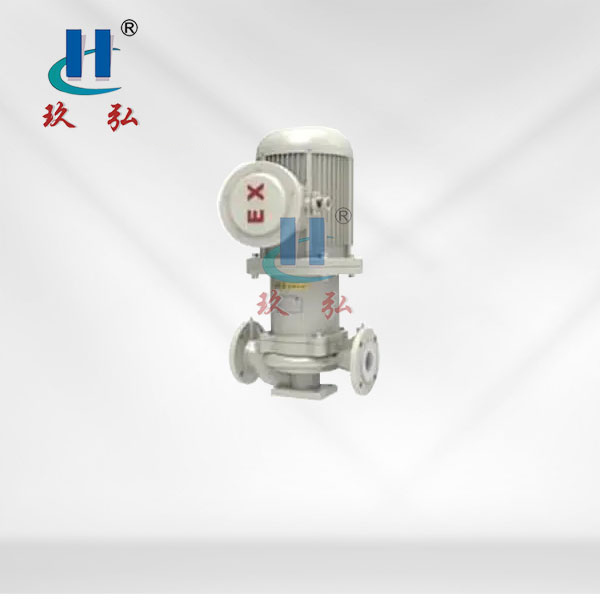 HCLF無泄漏襯氟磁力管道泵
