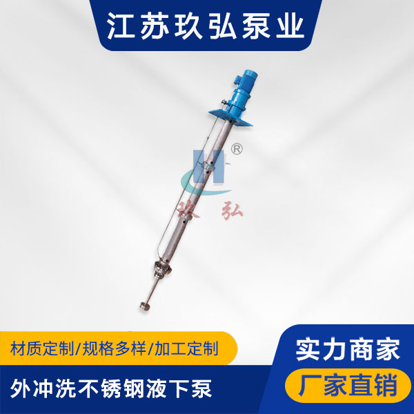 長軸液下泵（bèng）和一般液下泵的區別(圖1)